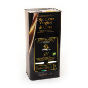 Olio extra vergine d'oliva BIO Latta